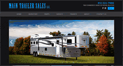 Desktop Screenshot of maintrailersales.com
